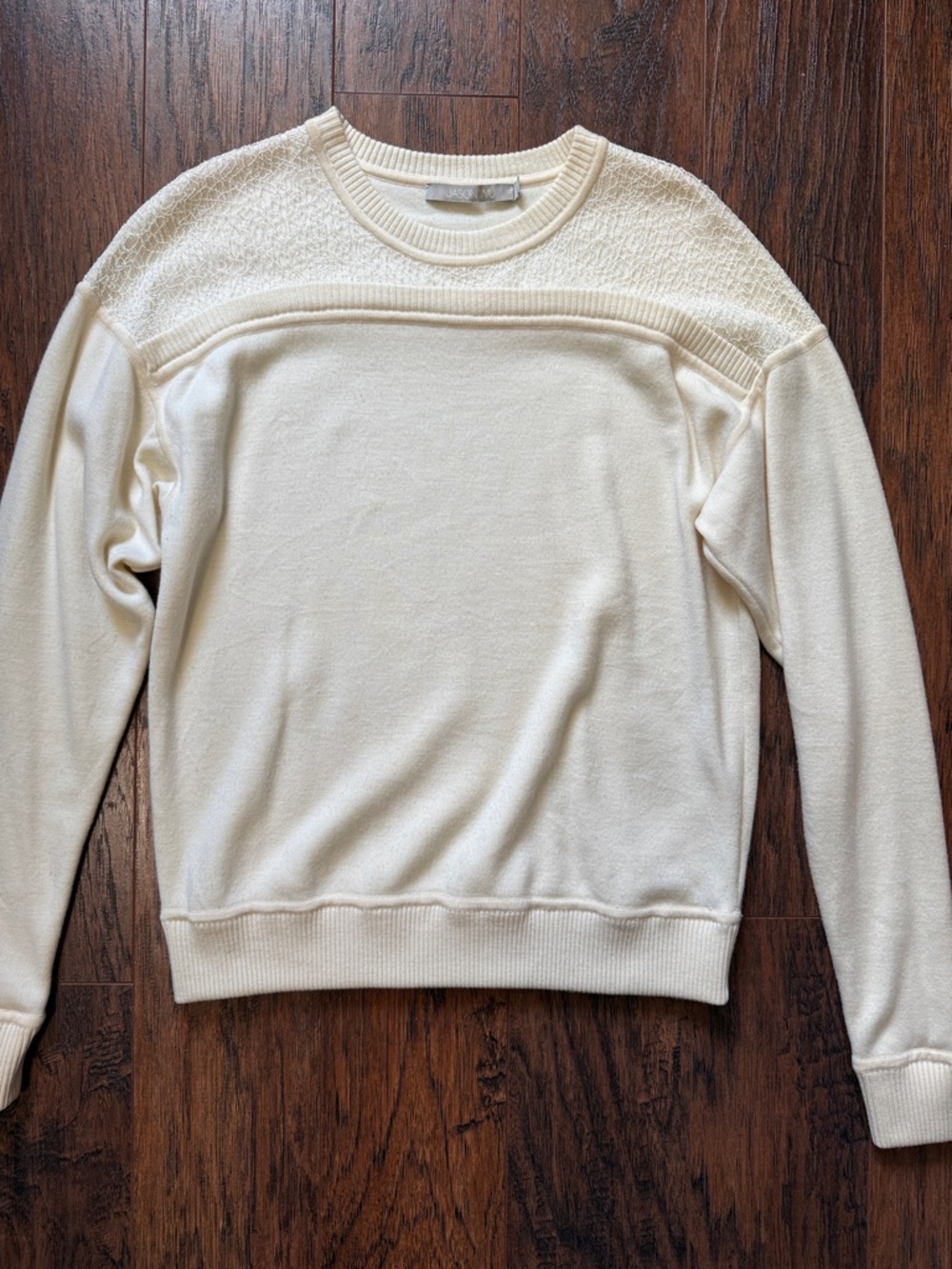 Jason Wu Cream Crewneck Sweater